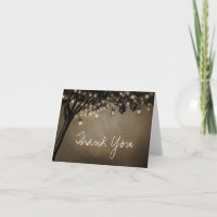 Tarjetas de agradecimiento de boda de frasco de Ma