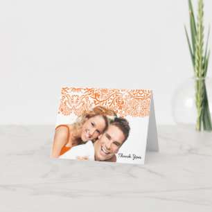 Tarjetas de agradecimiento de boda de pájaros de a