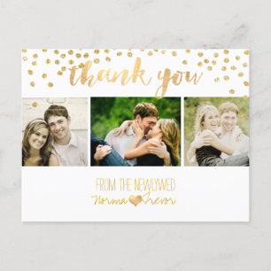 Tarjetas de agradecimiento de boda de PixDezines/c