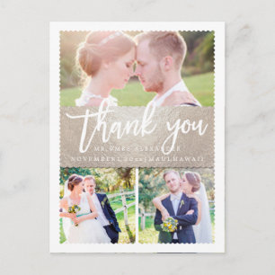 Tarjetas de agradecimiento de boda de PixDezines/F