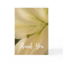 Tarjetas de agradecimiento de boda florales