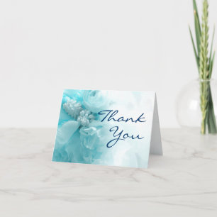 Tarjetas de agradecimiento de boda florales
