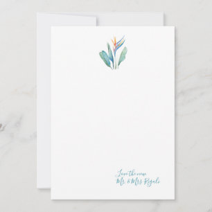 Tarjetas de agradecimiento de boda personalizadas