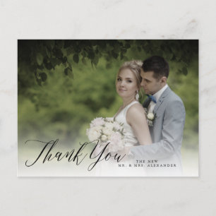 Tarjetas de agradecimiento de boda PixDezines/Cali