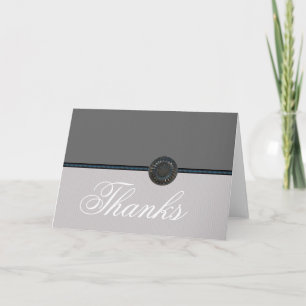 Tarjetas de agradecimiento de bodas de plata