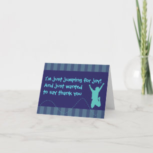 Tarjetas de agradecimiento de cumpleaños divertida