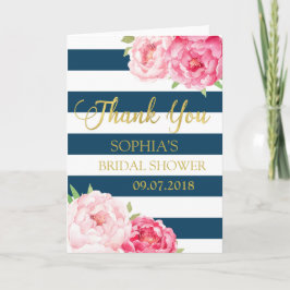 Tarjetas de agradecimiento de despedida de soltera