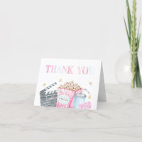 Tarjetas de agradecimiento de Fiesta de películas