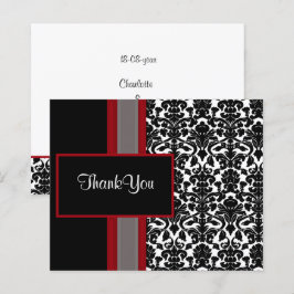Tarjetas de agradecimiento de la boda de Damasco n