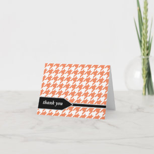 Tarjetas de agradecimiento de la cabina Naranja