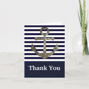 Tarjetas de agradecimiento de la Marina Náutica y 