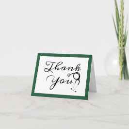 Tarjetas de agradecimiento de médica