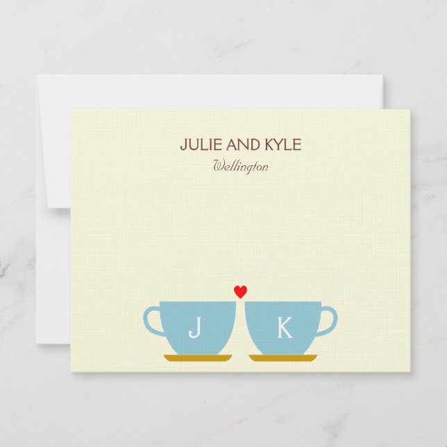 Tarjetas de agradecimiento de mezcla perfecta (Anverso)