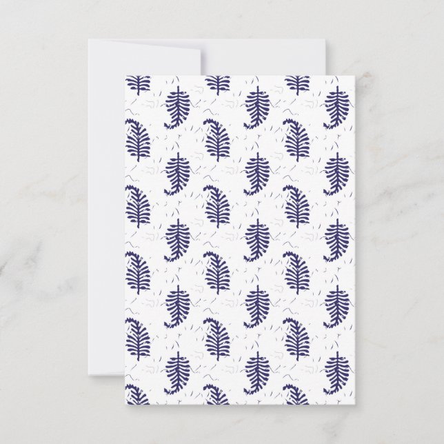 Tarjetas de Agradecimiento | De Minimalista a Dive (Anverso)