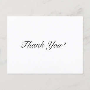 Tarjetas de agradecimiento de negocios personaliza