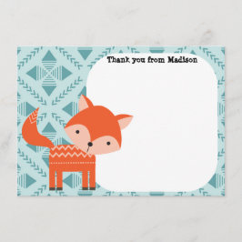 Tarjetas de agradecimiento de pantalla plana para 