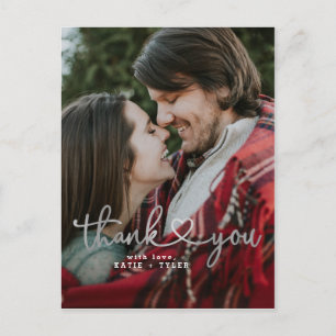 Tarjetas de agradecimiento de Silver Heart