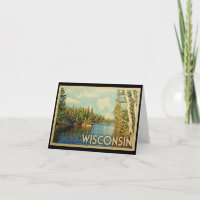 Tarjetas de agradecimiento de Wisconsin