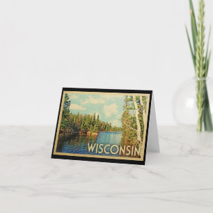 Tarjetas de agradecimiento de Wisconsin