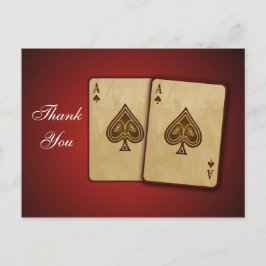 Tarjetas de agradecimiento del Boda de Vegas