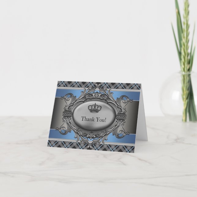 Tarjetas de agradecimiento del pequeño príncipe co (Anverso)