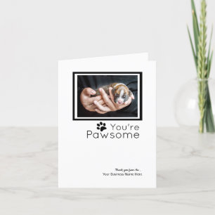 Tarjetas de agradecimiento del personalizado - Tar