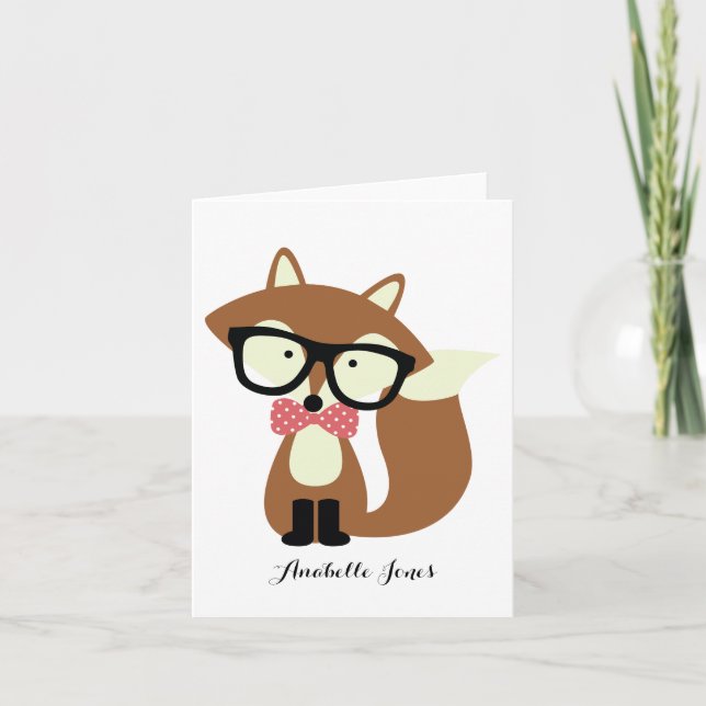 Tarjetas de agradecimiento dobladas de corbata de  (Anverso)