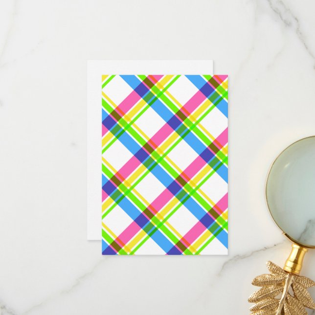 Tarjetas de agradecimiento dobladas Felices y Bril (Anverso/Reverso In Situ)