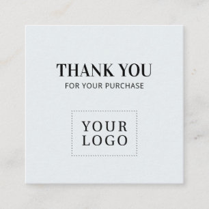 Tarjetas de agradecimiento empresariales modernas