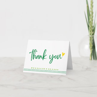 Tarjetas de agradecimiento en blanco