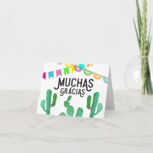 Tarjetas de agradecimiento Fiesta-temáticas Muchas