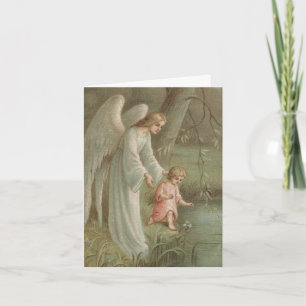 Tarjetas de agradecimiento funerales   Ángel del c