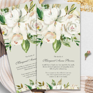 Tarjetas de agradecimiento funerales   Antigua Ros