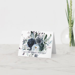 Tarjetas de agradecimiento funerales Armada y pu