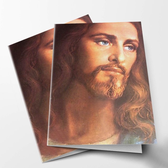 Tarjetas de agradecimiento funerales | Cristianism (Christianity Jesus Sympathy Condolence Bereavement Catholic Religious Funeral Thank You Card)