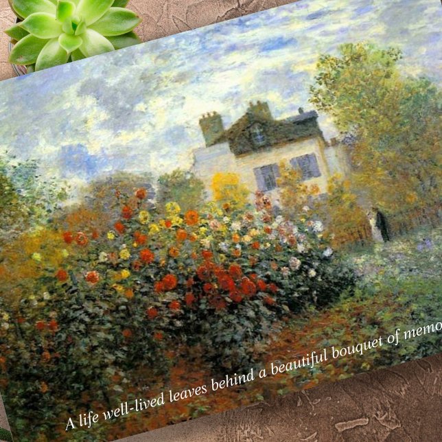 Tarjetas de agradecimiento funerales | El Jardín (Cottage Garden Memorial Sorry For Your Loss Sympathy Cards)