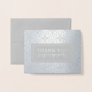 Tarjetas de agradecimiento funerales   Hermoso pat