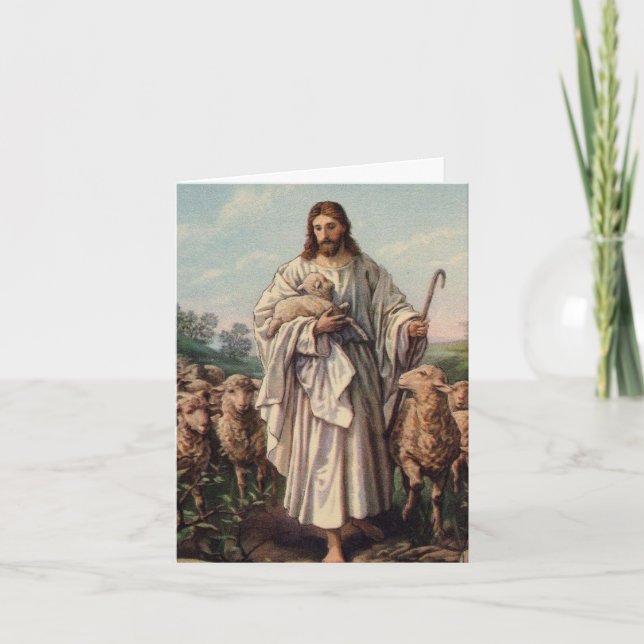 Tarjetas de agradecimiento funerales | Jesús Buen  (Anverso)