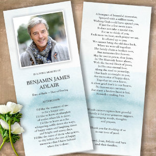 Tarjetas de agradecimiento funerales   Lavado de c