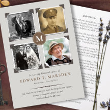 Tarjetas de agradecimiento funerales | Recuerdos f