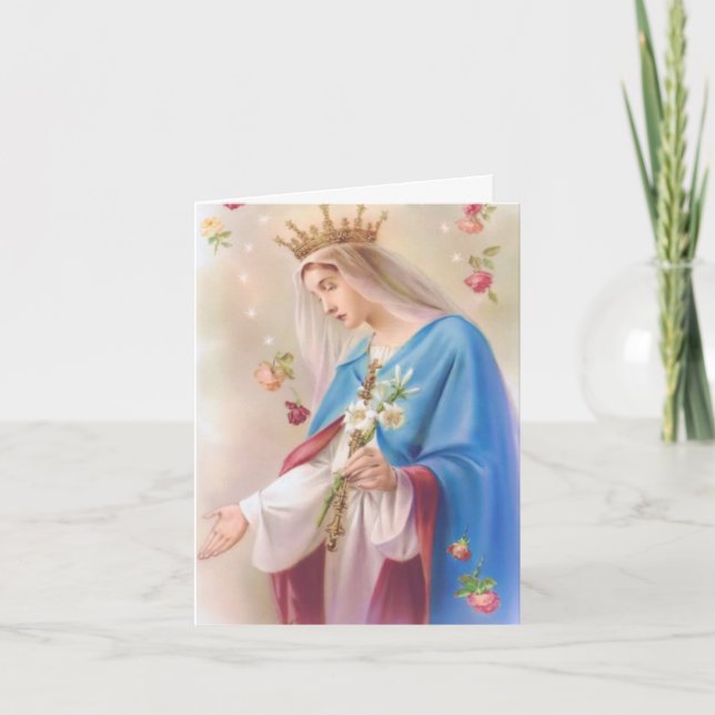 Tarjetas de agradecimiento funerales | Rosarios 2 (Anverso)