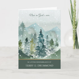 Tarjetas de agradecimiento funerales | Selva Spruc