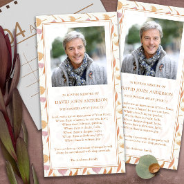 Tarjetas de agradecimiento funerales | Warmth de o