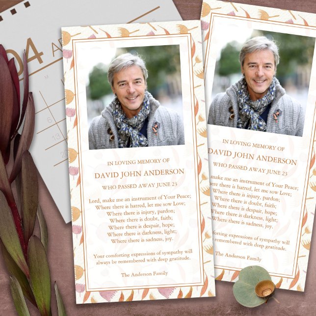 Tarjetas de agradecimiento funerales | Warmth de o (funeral thank you cards, bereavement, elegant, simple, celebration of life, sympathy card)