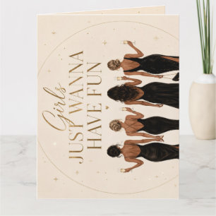 Tarjetas de agradecimiento Girls Just Wanna Have F