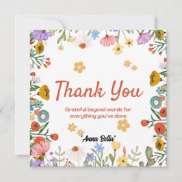 tarjetas de agradecimiento imprimibles elegantes