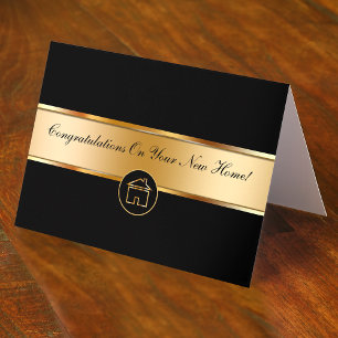 Tarjetas de agradecimiento inmobiliario