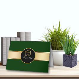 Tarjetas de agradecimiento inmobiliario