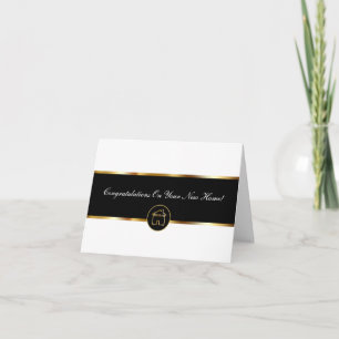 Tarjetas de agradecimiento inmobiliario