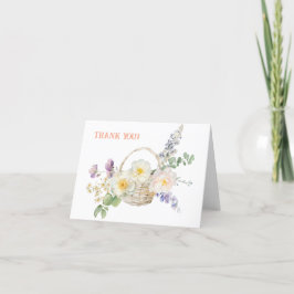 Tarjetas de agradecimiento Lovely Bee
